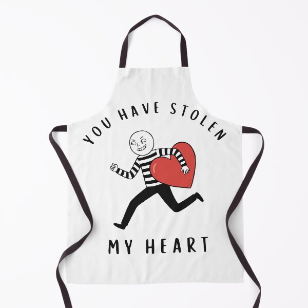 Item preview, You Have Stolen My Heart - Funny Thief Valentine's Day Love Pun designed and sold by Imaginationbeyond.