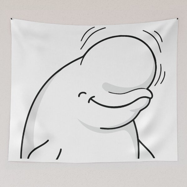Item preview, Certified Squishy Beluga Whale Forehead designed and sold by Petzzz.