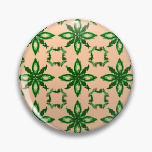 Item preview,  Green Boho Ikat Summer Vibe Pattern designed and sold by Oabnourza012.