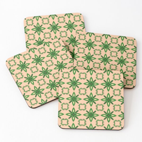 Item preview,  Green Boho Ikat Summer Vibe Pattern designed and sold by Oabnourza012.
