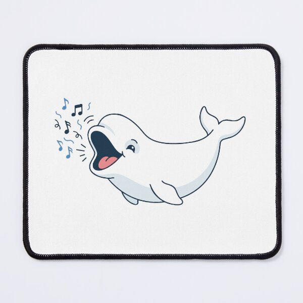 Item preview, Screaming Sea Canary Beluga Whale Happy Noise designed and sold by Petzzz.