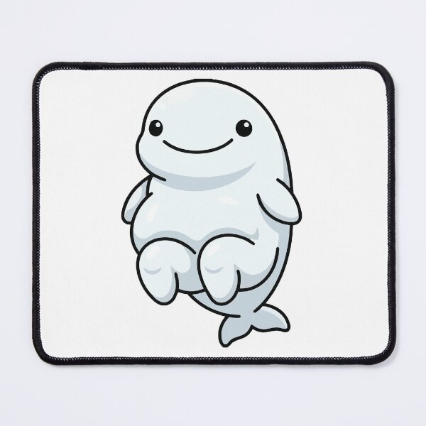 Item preview, Smiling Beluga With Knees Funny Anatomy designed and sold by Petzzz.