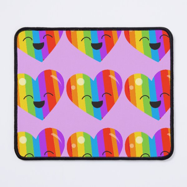 Item preview, Cute Rainbow Heart Seamless Pattern Throw Pillows designed and sold by FestivityFinds.