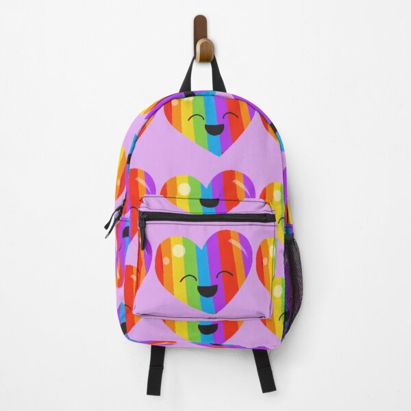 Item preview, Cute Rainbow Heart Seamless Pattern Throw Pillows designed and sold by FestivityFinds.