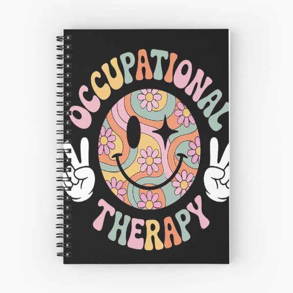 Item preview, Groovy Occupational Therapy OT Therapist OT Month Happy Face designed and sold by mandiana.