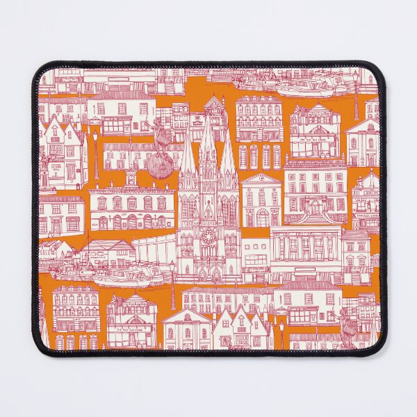 Item preview, Truro toile viva magenta satsuma designed and sold by scrummy.