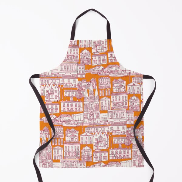 Item preview, Truro toile viva magenta satsuma designed and sold by scrummy.