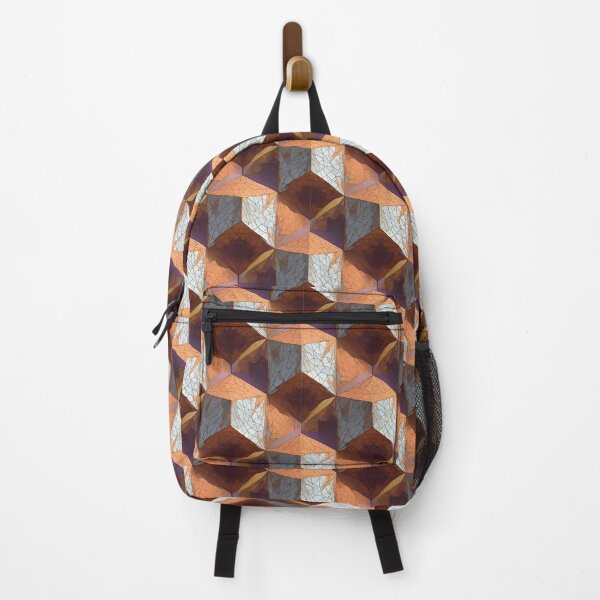 Item preview, Optical Pattern: Textured Geometric Cubes designed and sold by mxztar.