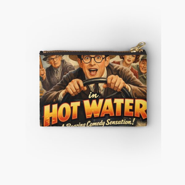 Item preview, Harold Lloyd Hot Water - Vintage Movie Poster Design designed and sold by Mauswohn.