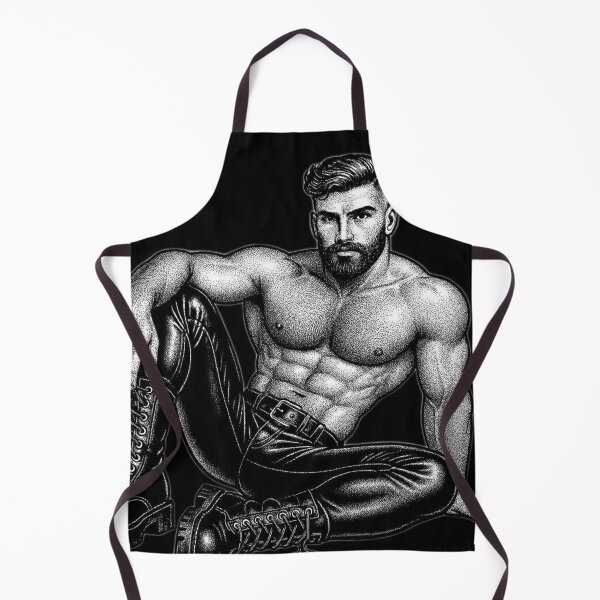 Item preview, Gay Leather Berlin Pride Tatoo Splash Tom of Finland Tribute Gay Leather Pride Graphic Design designed and sold by ItsAKinkThing.