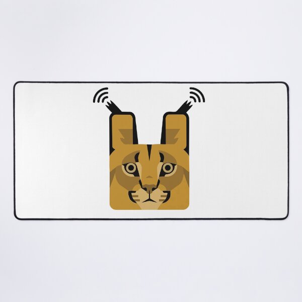 Item preview, Caracal Radar Ears Big Floppa Meme designed and sold by Petzzz.