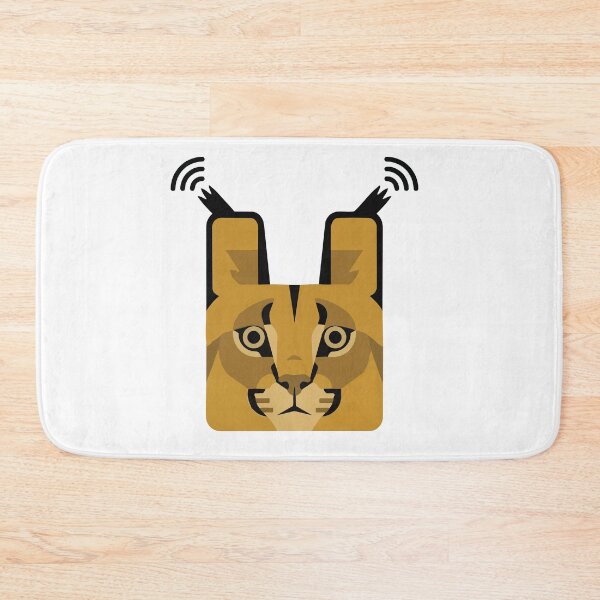 Item preview, Caracal Radar Ears Big Floppa Meme designed and sold by Petzzz.