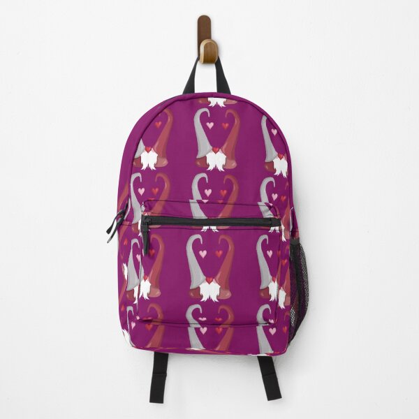 Item preview, Cute Valentine Gnome Heart Pattern Love Throw Pillows designed and sold by FestivityFinds.