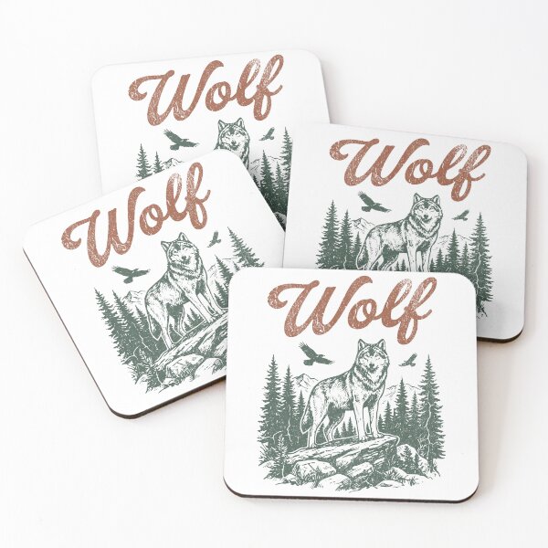 Item preview, Vintage Wolf Retro 90s Graphic Tee Wild Nature Aesthetic designed and sold by EvrmoodCo.