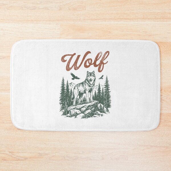 Item preview, Vintage Wolf Retro 90s Graphic Tee Wild Nature Aesthetic designed and sold by EvrmoodCo.