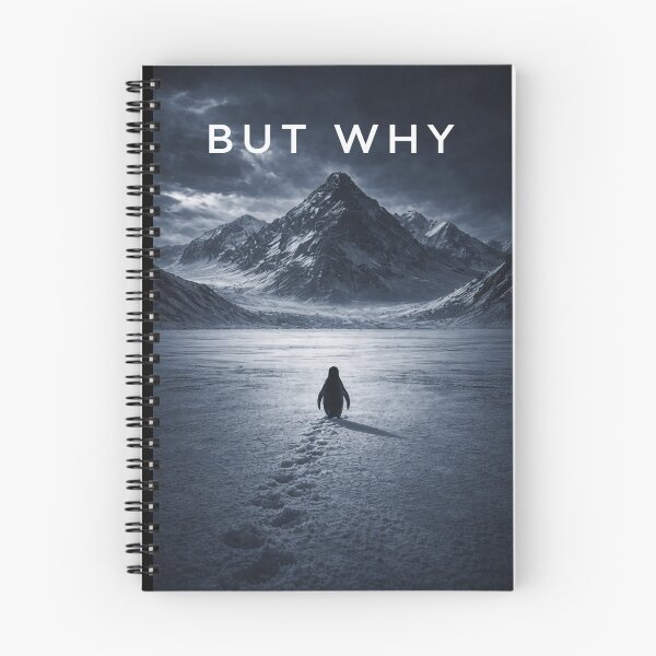 Item preview, Penguin Mountain But Why designed and sold by Starry Night Creative Art.