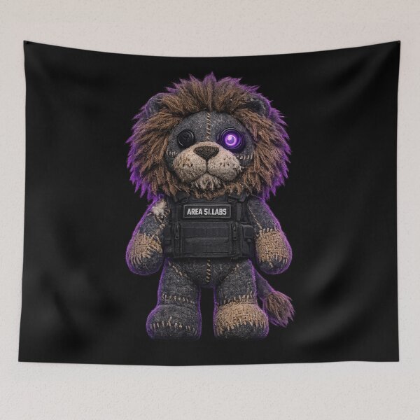 Item preview, Area 51 Labs: TACTICAL PLUSH - Lion Edition (Classified Specimen) designed and sold by AREA51.LABS.