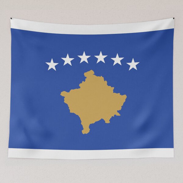 Item preview, Official Kosovo Flag – Clean National Design designed and sold by kimkosovo.