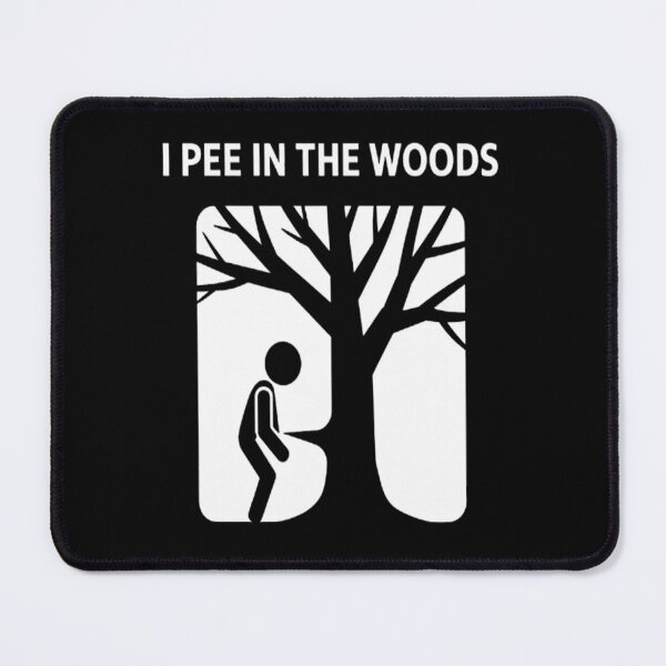Item preview, I Pee In The Woods Camping Nature Lovers designed and sold by gandebro.