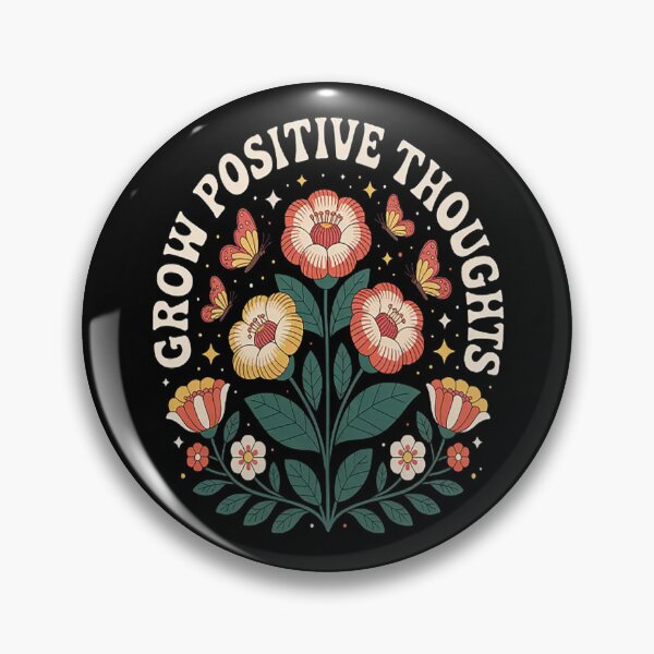 Item preview, Grow Positive Thoughts Flower designed and sold by mandiana.