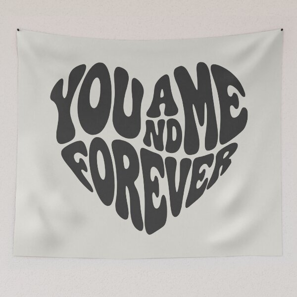 Item preview, You And Me Forever Romantic Valentine Heart designed and sold by WAMTEES.