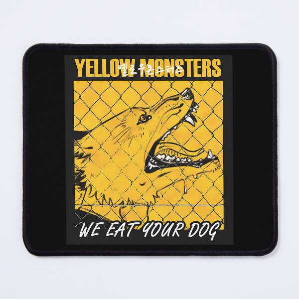 Item preview, Yellow Monsters We Eat Your Dog Textless designed and sold by Lunastoree.