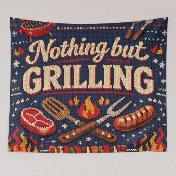 Item preview, Nothing but Grilling – Fun Grilling Knitting Pattern Design designed and sold by Mauswohn.