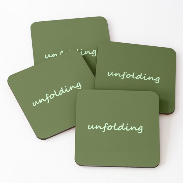 Item preview, Unfolding Personal Growth Minimalist Aesthetic Typography designed and sold by PixelPlush.