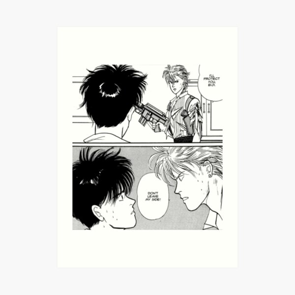banana fish manga panel