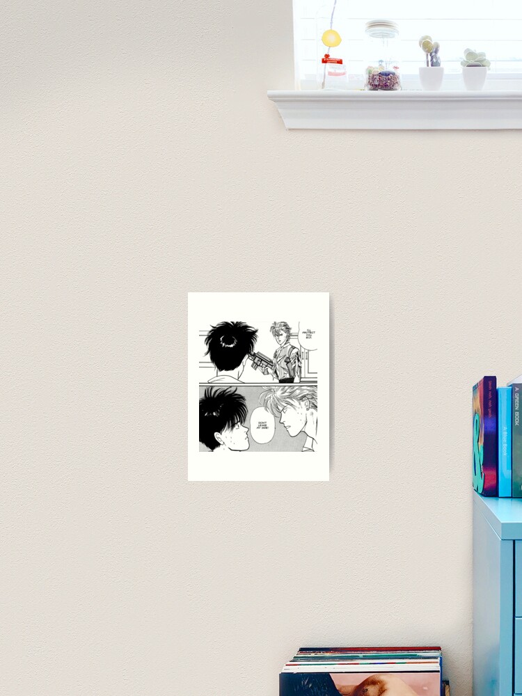 Banana Fish Manga Panel Art Print By Punxpun Redbubble