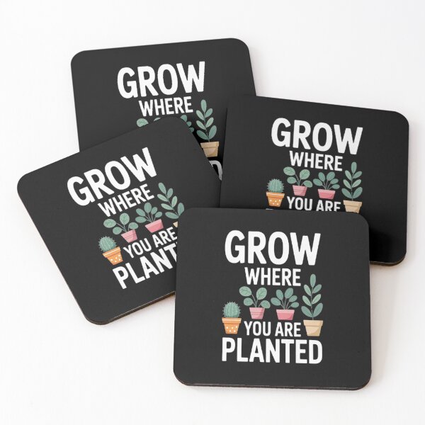 Item preview, Grow Where You Are Planted designed and sold by mandiana.