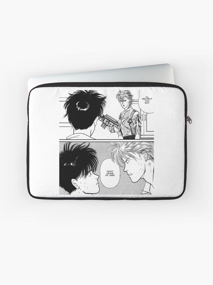 Banana Fish Manga Panel Laptop Sleeve By Punxpun Redbubble