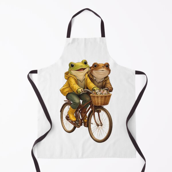 Item preview, Frog and Toad on a bike designed and sold by ELK20.