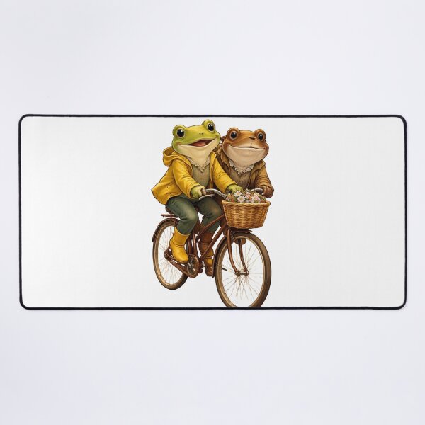 Item preview, Frog and Toad on a bike designed and sold by ELK20.
