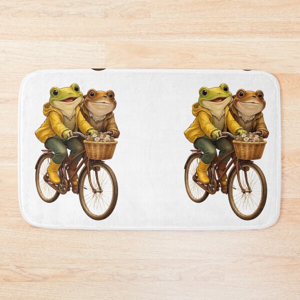 Item preview, Frog and Toad on a bike designed and sold by ELK20.