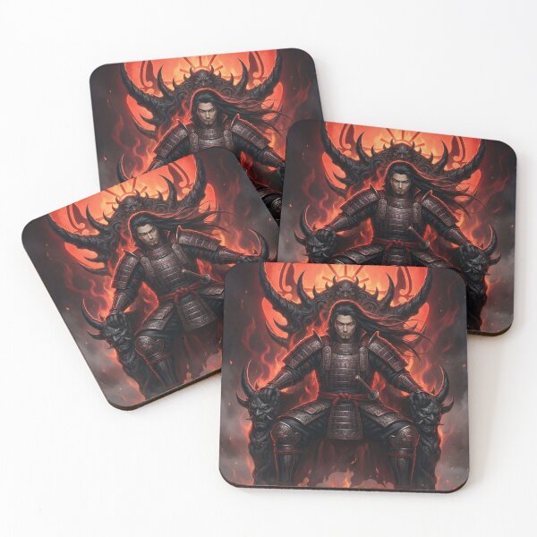 Item preview, Demon King Nobunaga — The Crimson Throne of the Sengoku Era designed and sold by Mori-no-Akari.