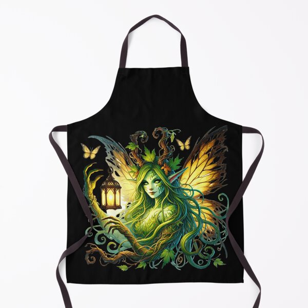 Item preview, The Vine-Crowned Fairy of the Forest designed and sold by TheInkRaven.