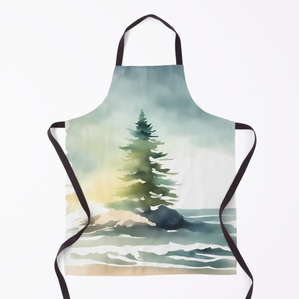 Item preview, Fir Tree on Ocean Beach designed and sold by CalmnessbyChoice.