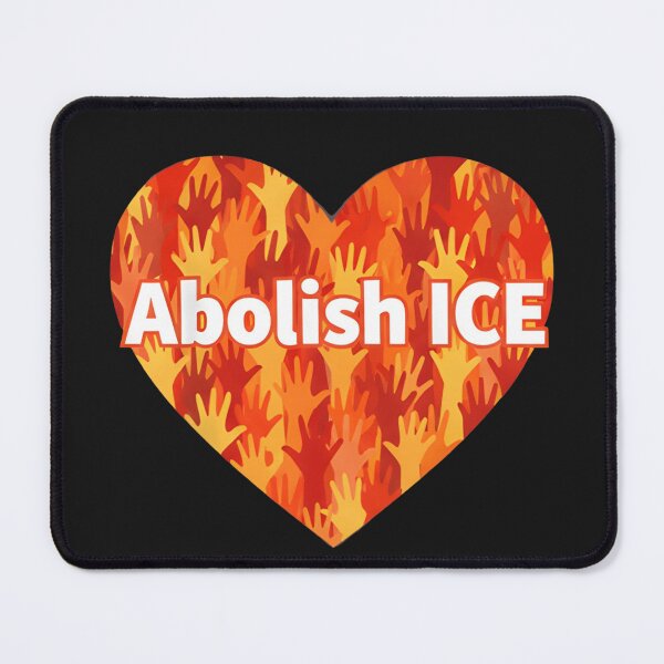 Item preview, Abolish ICE T-Shirt | Human Rights Activist Heart Design Immigration Justice Protest Tee designed and sold by ZyxDes.