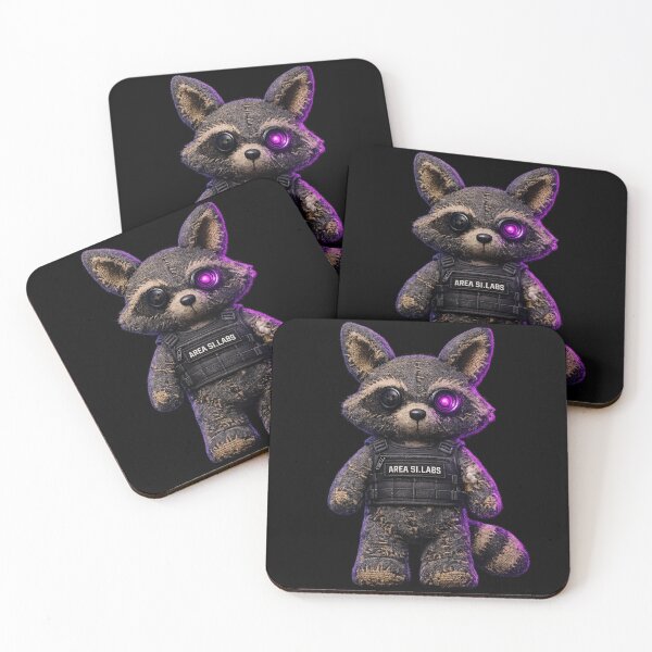 Item preview, Area 51 Labs: TACTICAL PLUSH - Raccoon Edition (Classified Specimen) designed and sold by AREA51.LABS.