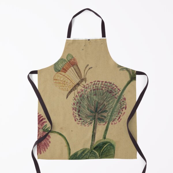 Item preview, Antique Butterfly and Flowers designed and sold by Mad-by-The-O.