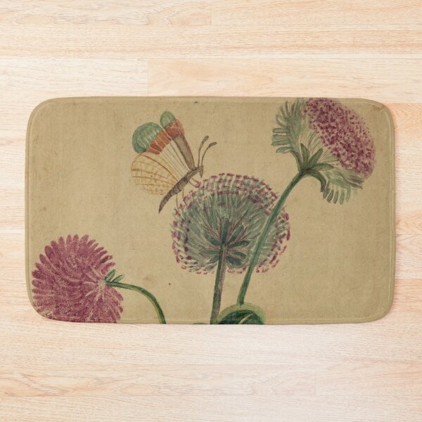 Item preview,  Antique Butterfly and Flowers designed and sold by Mad-by-The-O.