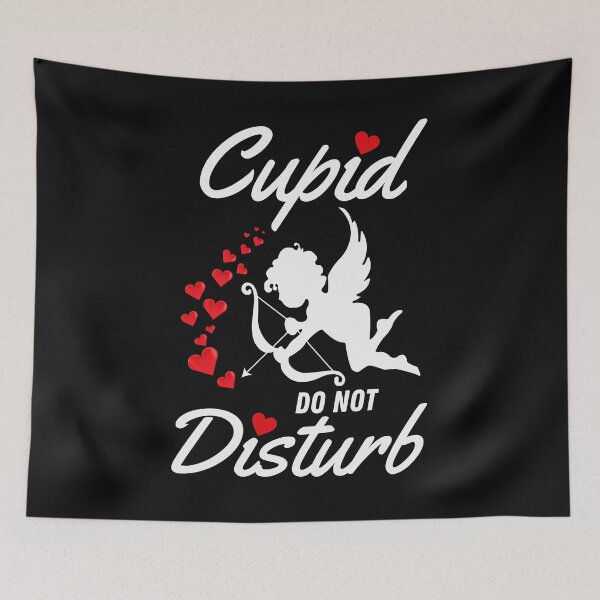 Item preview, Cupid Do Not Disturb | Funny Anti-Valentine's Day designed and sold by Anniko Art Studio.