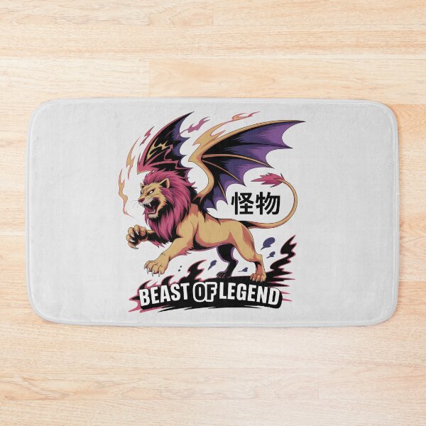 Item preview, Beast of Legend Manticore Chimera Otaku Art Style designed and sold by SplashTastic.
