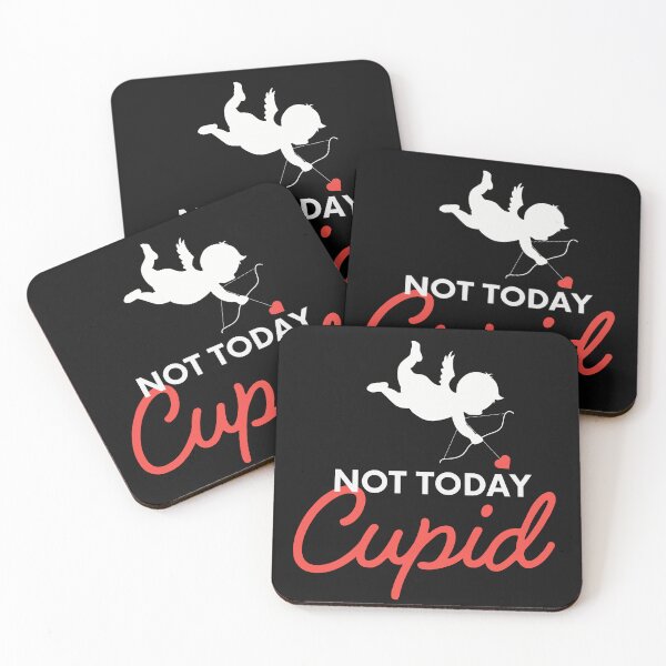 Item preview,  Not Today Cupid | Funny Anti-Valentine`s Day designed and sold by Anniko Art Studio.