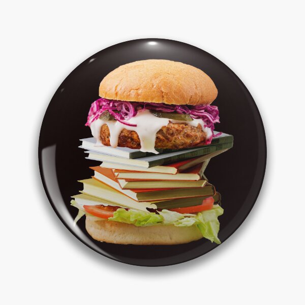 Item preview, My books and hamburgers designed and sold by BUTTER7FLY.