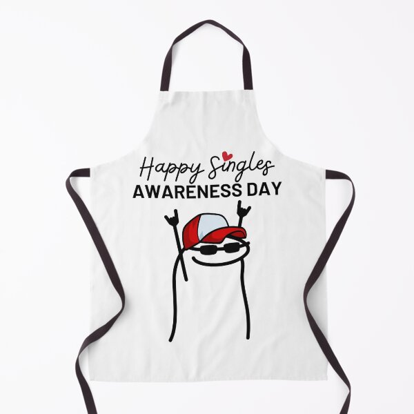 Item preview, Happy Singles Awareness Day | Funny Ani-Valentine designed and sold by Anniko Art Studio.
