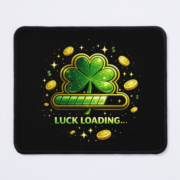 Item preview, Luck Loading – Funny Irish Luck Meme designed and sold by PunchDrop.