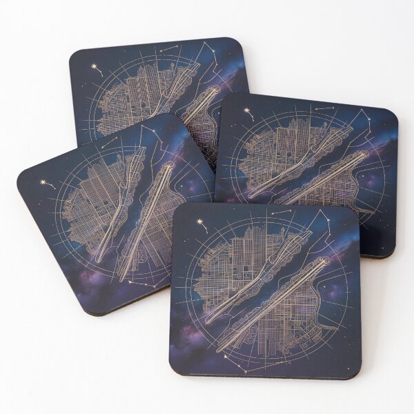 Item preview, New York City Celestial Map | NYC Constellation Art designed and sold by cignaccio.