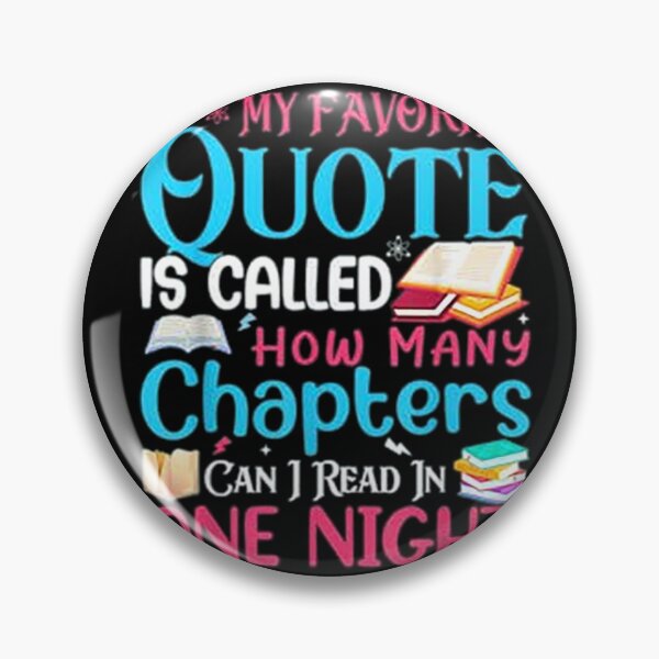 Item preview, My Favorite Quote Is Called How Many Chapters Can I Read In One Night designed and sold by gandebro.